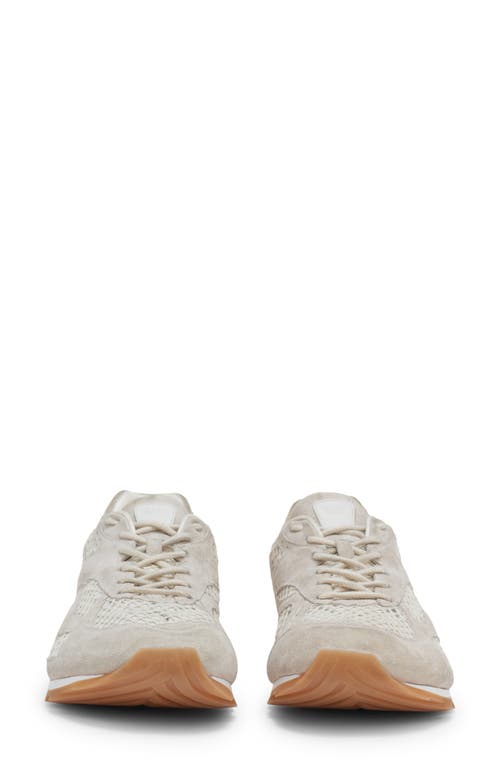 Shop Bottega Veneta Orbit Low Top Sneaker In Sea Salt