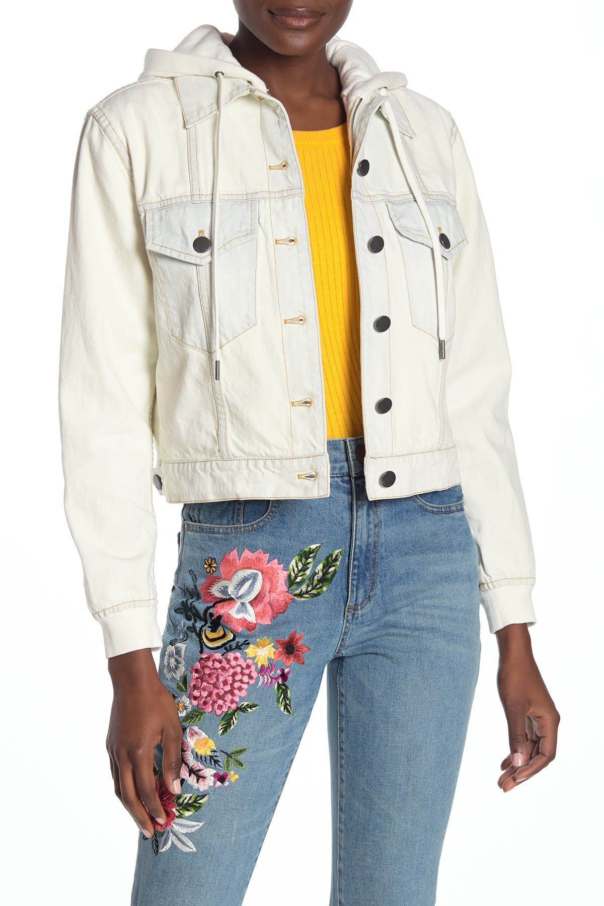 alice and olivia denim jacket