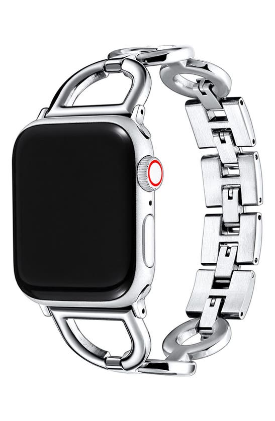 Shop The Posh Tech Colette 20mm Apple Watch® Watchband In Silver