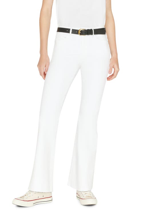 FRAME Le Easy Flare Jeans Blanc at Nordstrom,