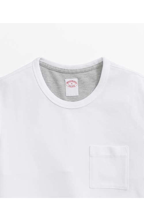 Shop Brooks Brothers Stretch Supima® Cotton Piqué Knit T-shirt In White