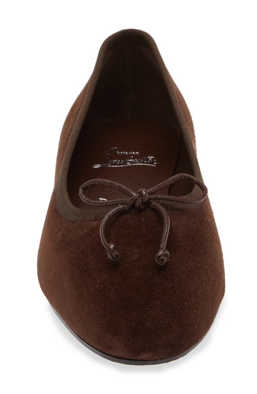 Shop Christian Louboutin Sweetie Jane Flat In Cosme