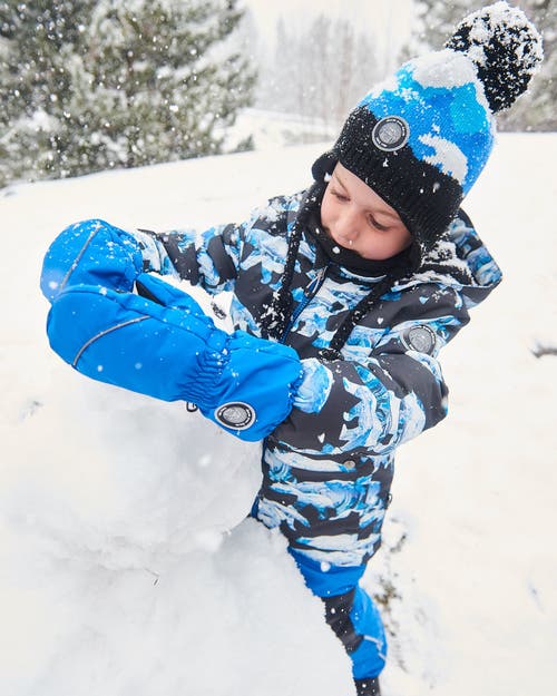 Shop Deux Par Deux Baby Boy's Solid Mittens Royal Blue In Princess Blue