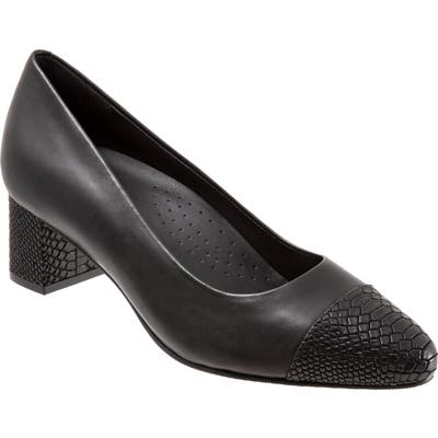 Trotters Kiki Pump, Black