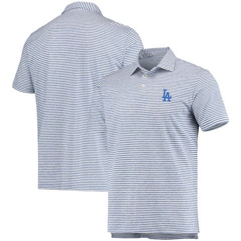 Lids Cleveland Browns Vineyard Vines Winstead Striped Polo - Gray/White