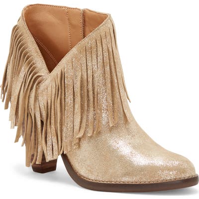 Jessica Simpson Jewles Fringe Bootie- Metallic