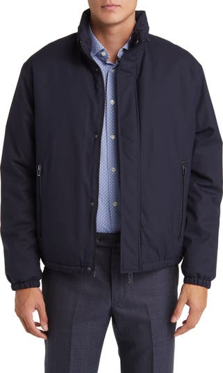 Emporio Armani Zip Bomber Jacket Nordstrom