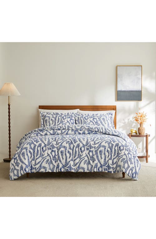 Southshore Fine Linens Khari Quilt & Sham Set In Blue
