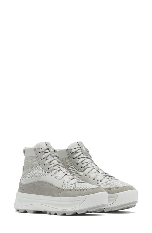 SOREL ONA™ 503 Mid Platform Sneaker in Moonstone/Dove at Nordstrom, Size 9.5