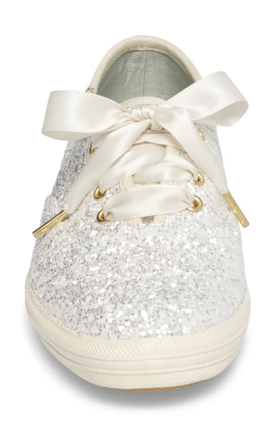 Kate Spade Keds® X  New York Glitter Sneaker In Cream