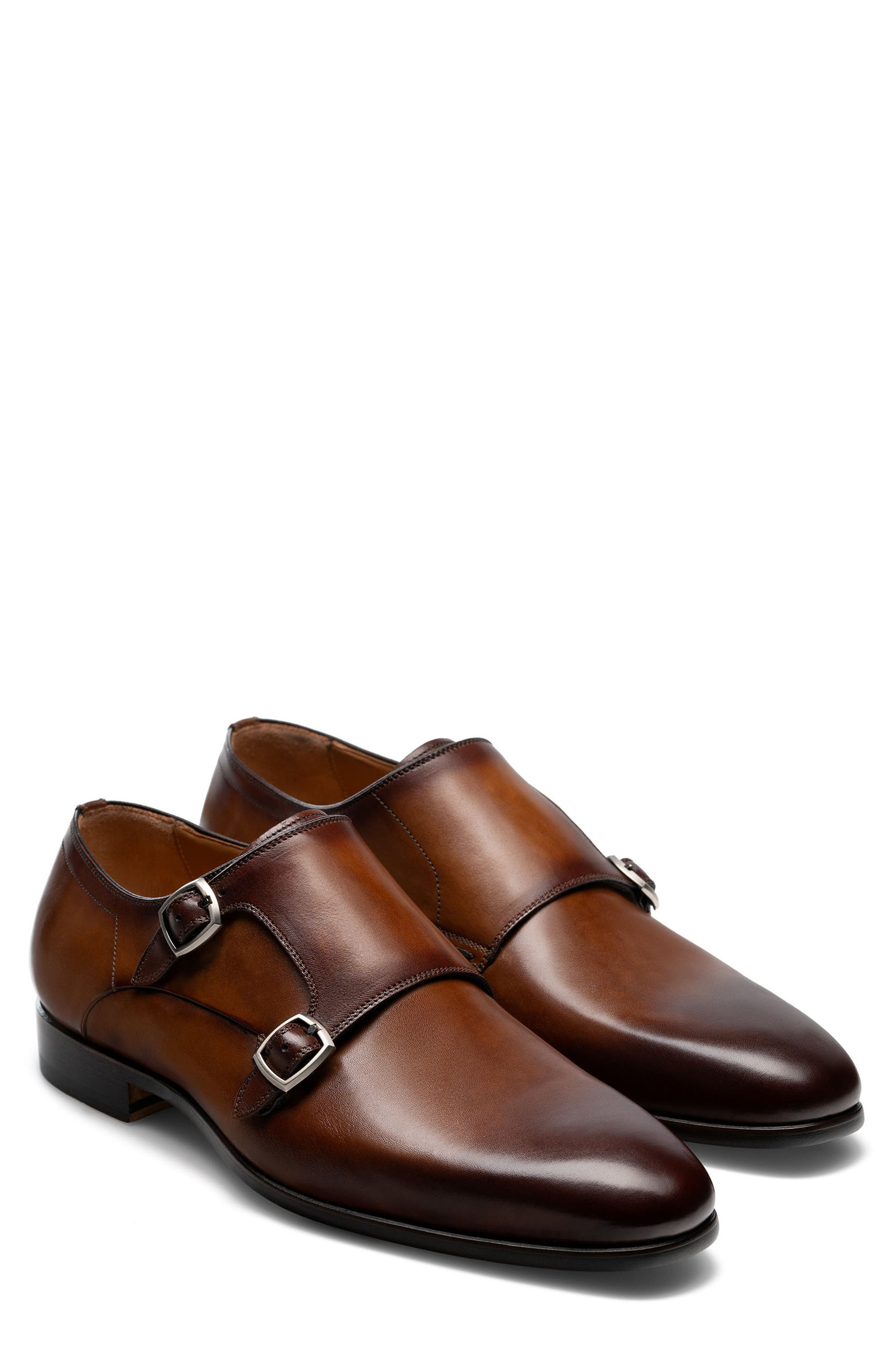 magnanni monk strap shoes