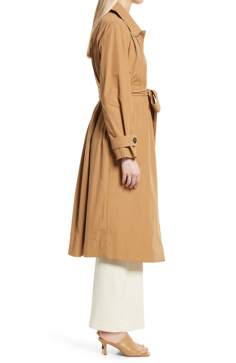 Nordstrom Women's Pleated Back Trench Coat | Nordstrom