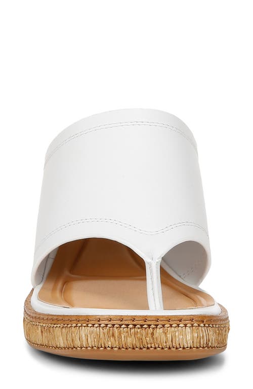 Sarto By Franco Sarto Ferrara Espadrille Platform Sandal In White