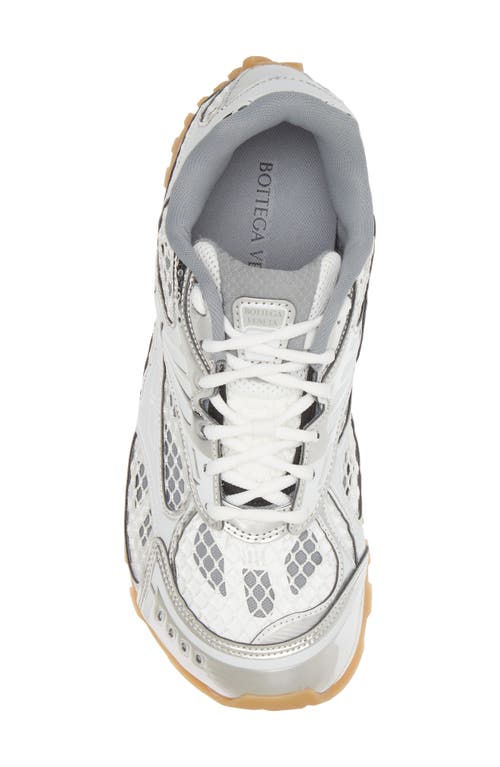Bottega Veneta Multicolor Orbit Sneakers In Silverhite-opw Rub