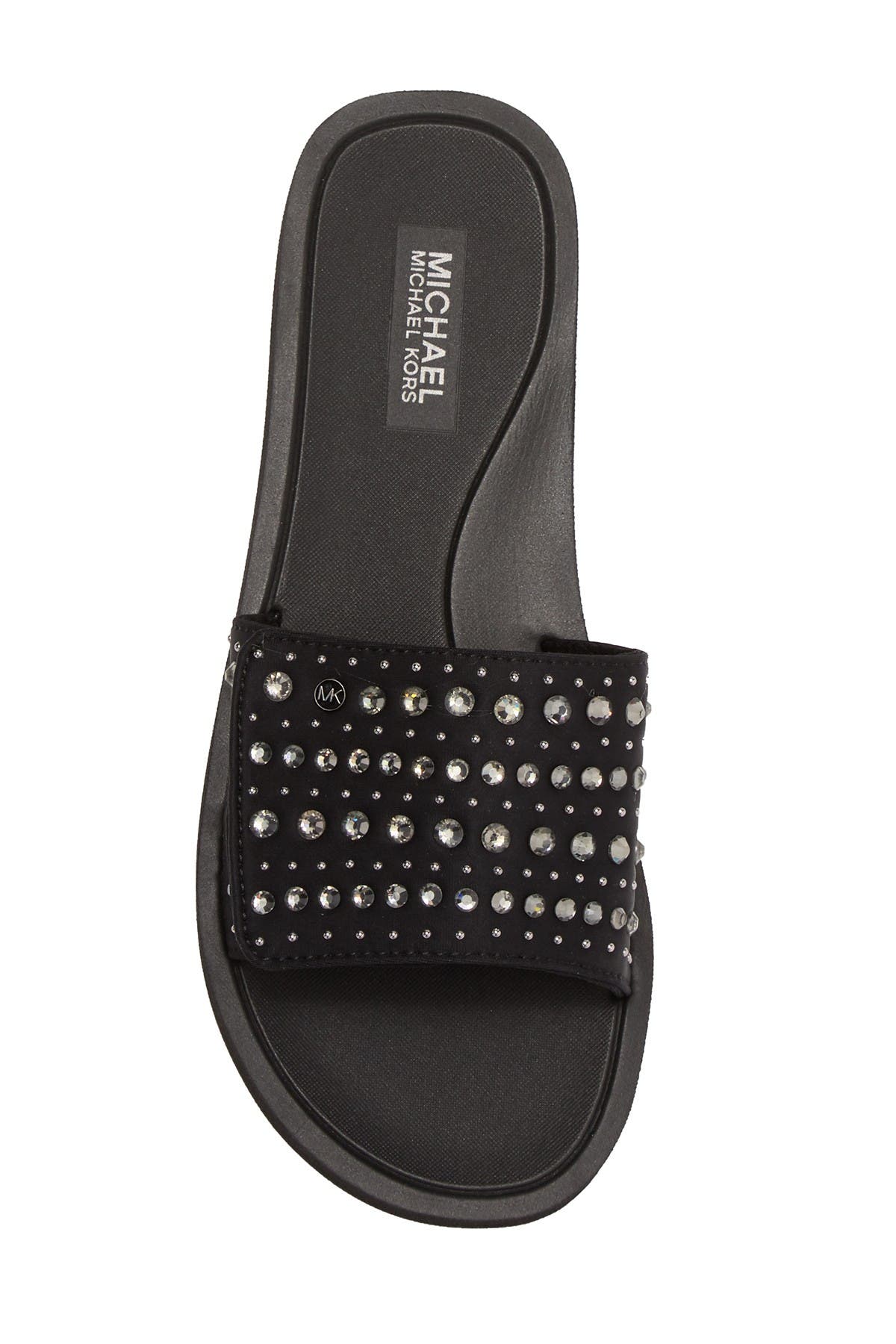 michael kors embellished slides