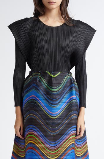 Pleats Please Issey Miyake Monthly Colors September Pleated Top  