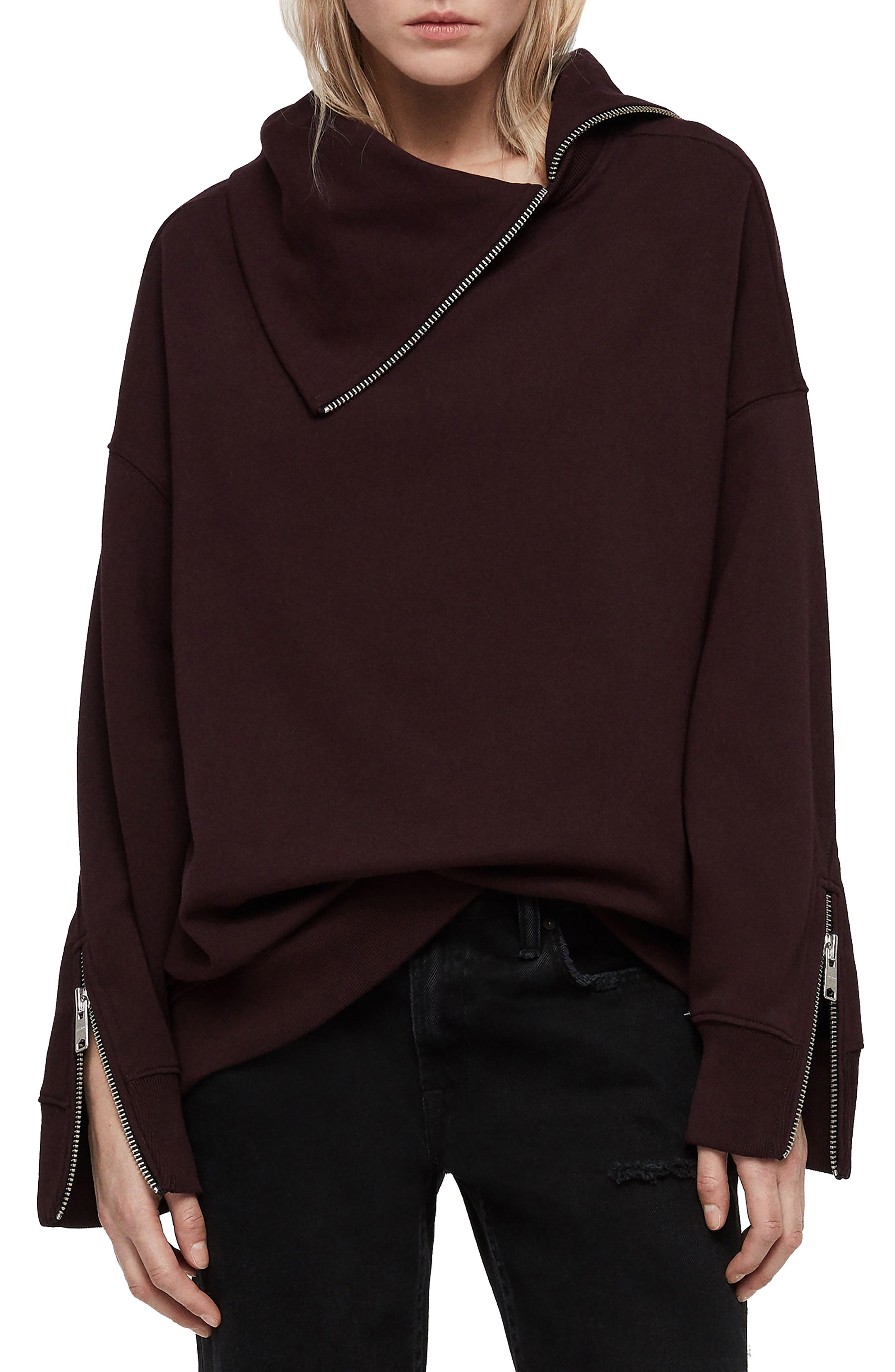 all saints bella hoodie