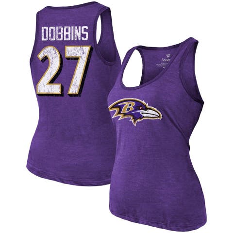 Lids Lamar Jackson Baltimore Ravens Majestic Threads Women's Drip-Dye  Player Name & Number Tri-Blend Crop T-Shirt - Purple/White