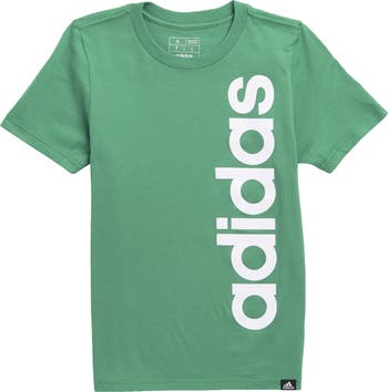 Adidas linear graphic hot sale tee