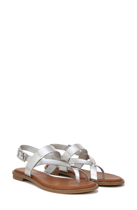 Franco Sarto Gabby Sandal In Silver