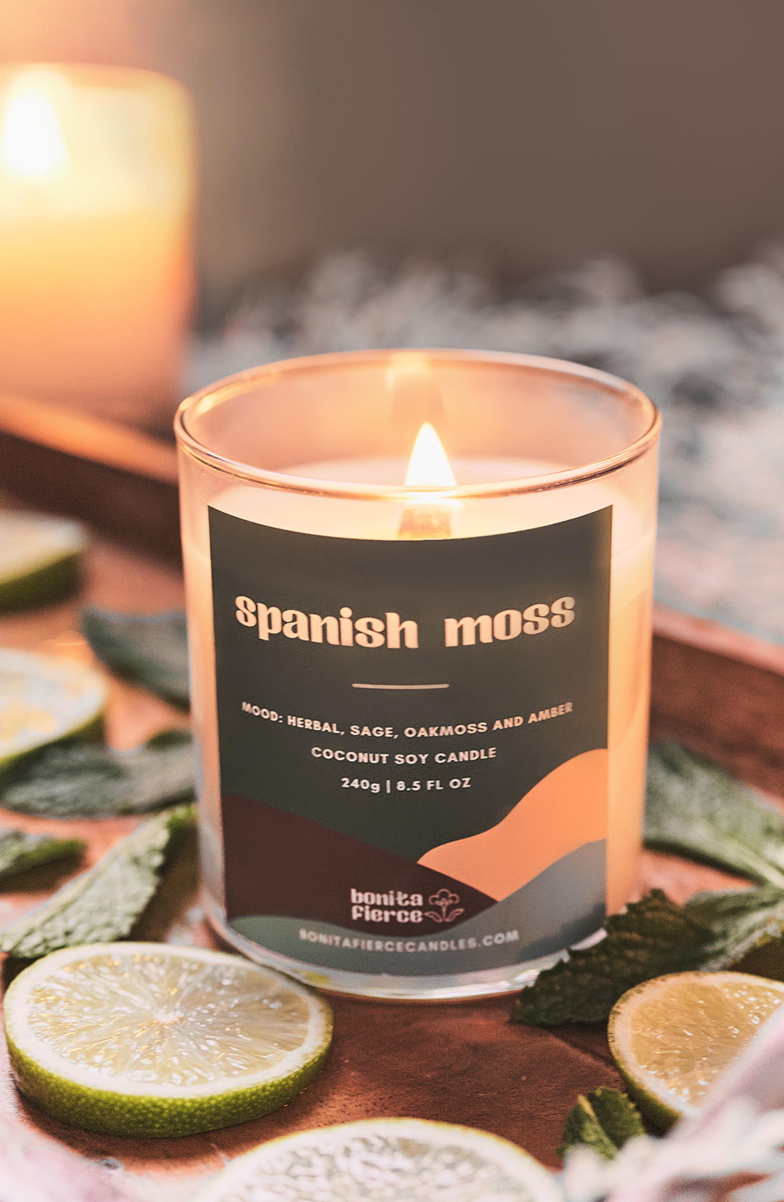 Bonita Fierce Spanish Moss Candle Nordstrom