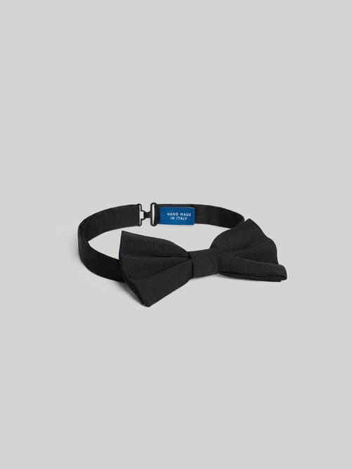 Robert Talbott Walter Grosgrain Pre-tied Bow Tie In Black