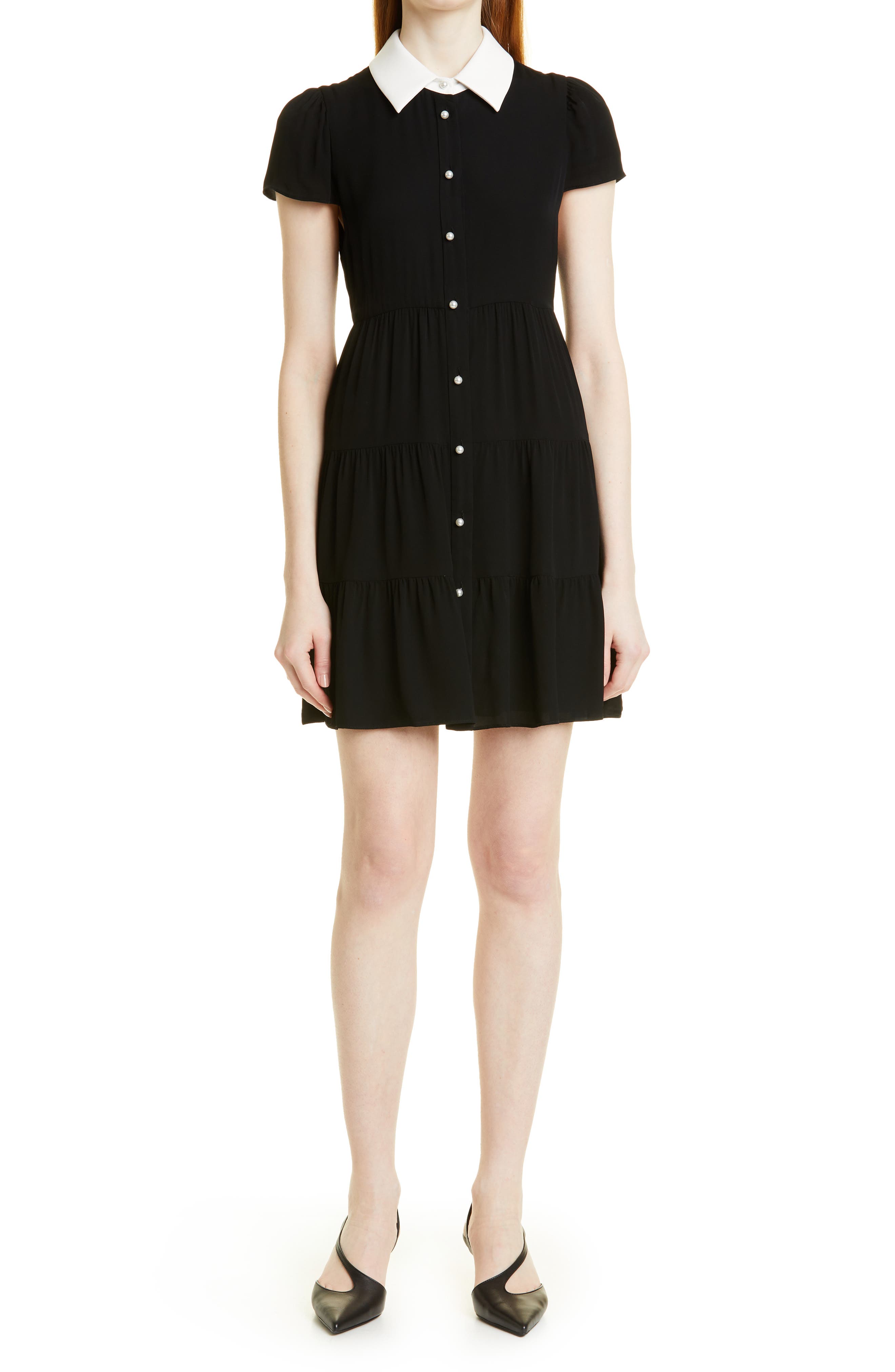 collared dresses with sleeves