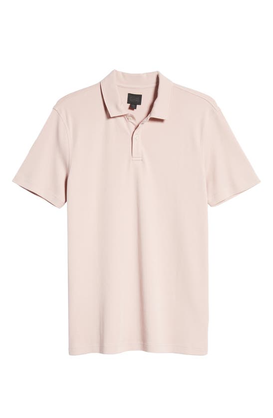 14th & Union Solid Interlock Polo In Pink Antique | ModeSens