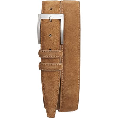Torino Suede Belt, Whiskey
