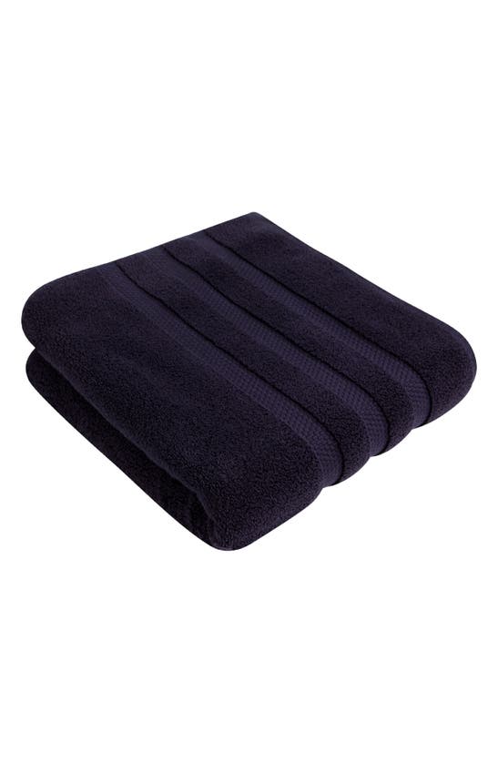 Bedhog 8-piece Zero Twist Cotton Towel Set In Navy