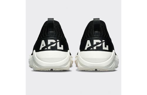 Apl Athletic Propulsion Labs Techloom Traveler Slip-ons In Black/ivory