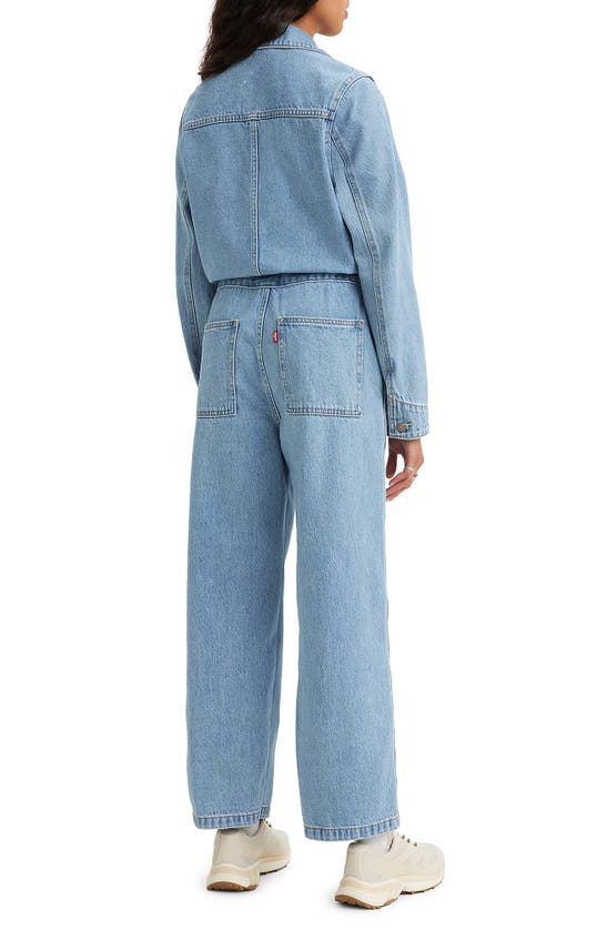 Levi's® Iconic Long Sleeve Denim Jumpsuit In More Money More Problems