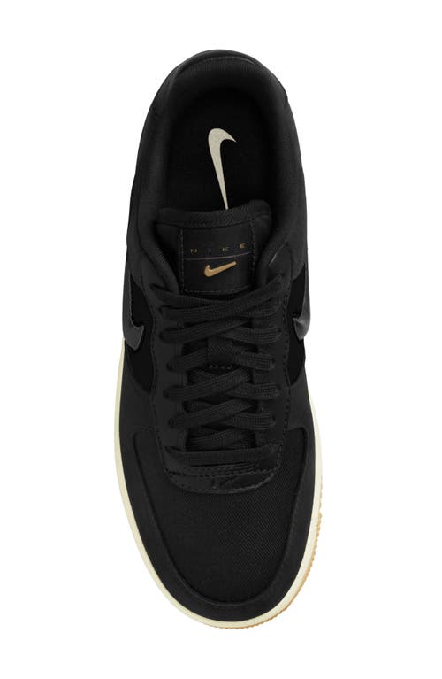 Shop Nike Air Force 1 '07 Lx Sneaker In Black/sail/gum Light Brown