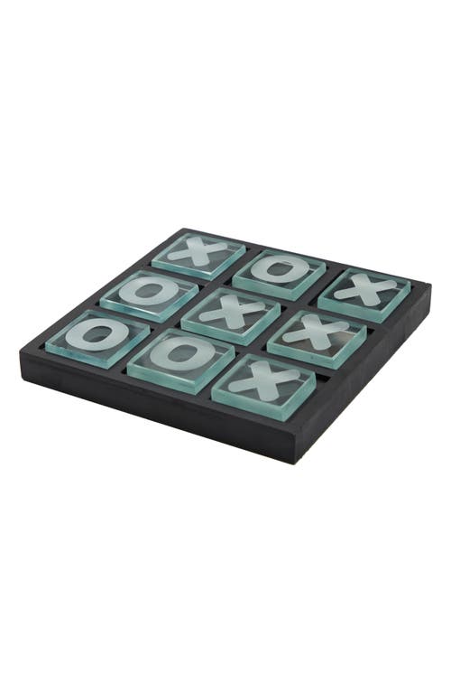 Shop Novogratz Wooden Tic Tac Toe Game In Black