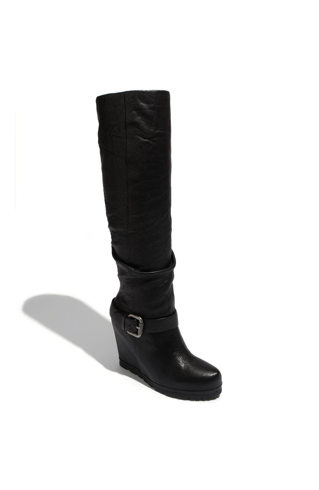 vera wang leather boots