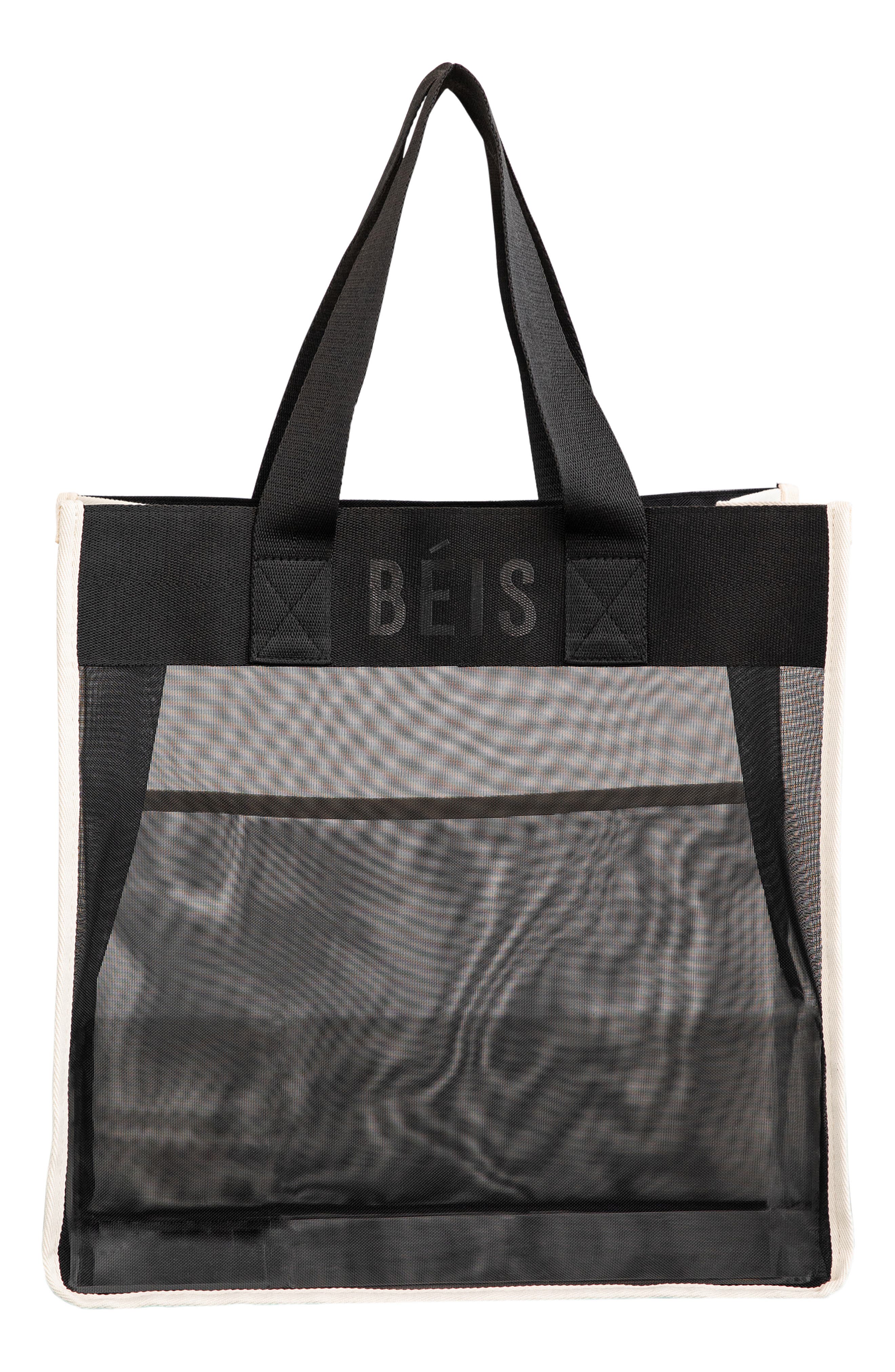 mesh shopping tote