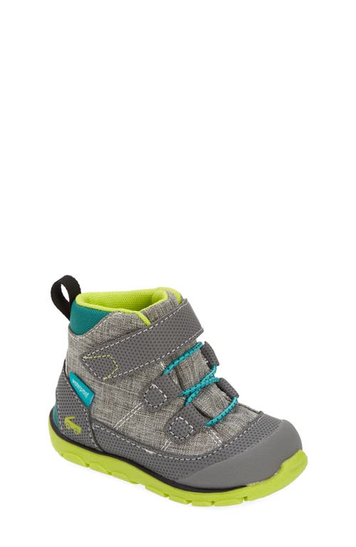 See Kai Run Sam II Waterproof Boot in Gray at Nordstrom, Size 5 M