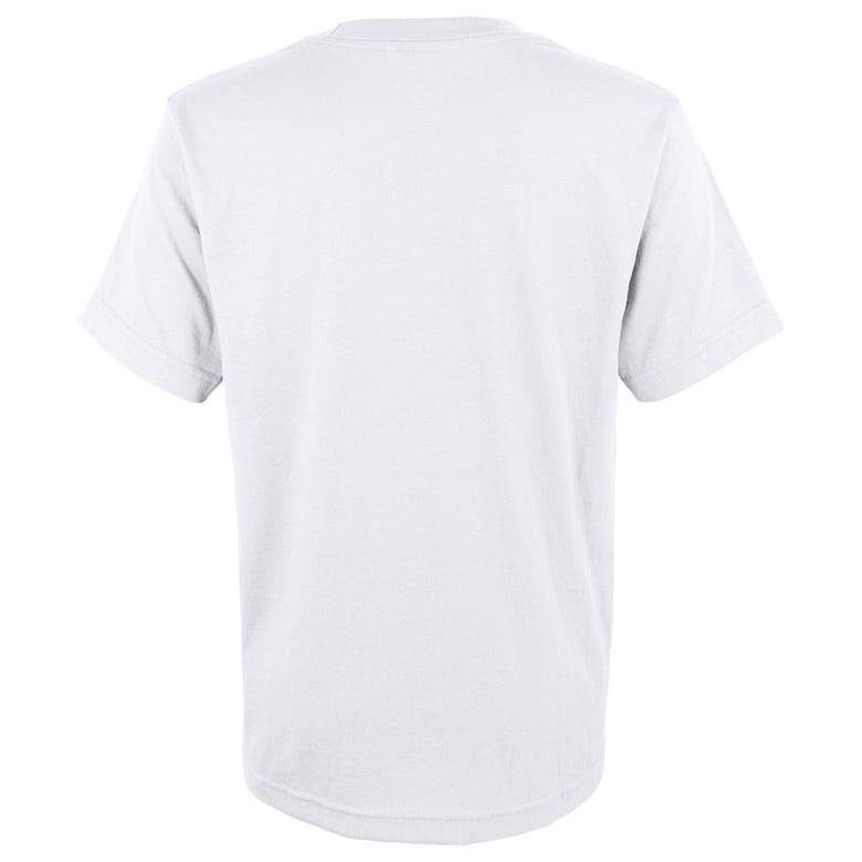 Fanatics Kids' Youth  Branded  White Denver Nuggets 2023 Western Conference Champions Locker Room T-shirt