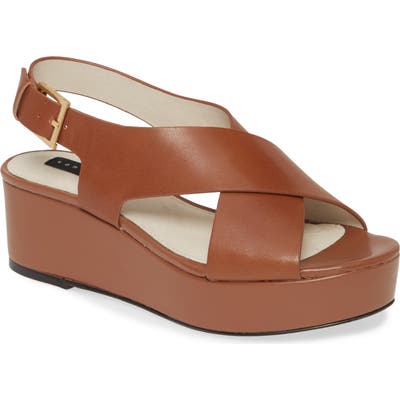 Sanctuary Cruise Platform Sandal, Brown