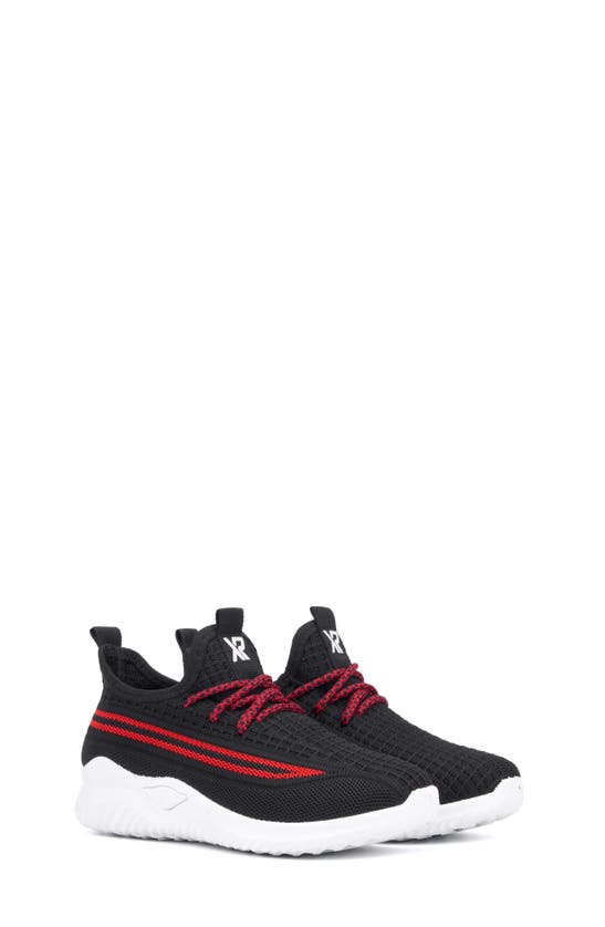 X-ray Xray Kids' Thurston Knit Sneaker In Black