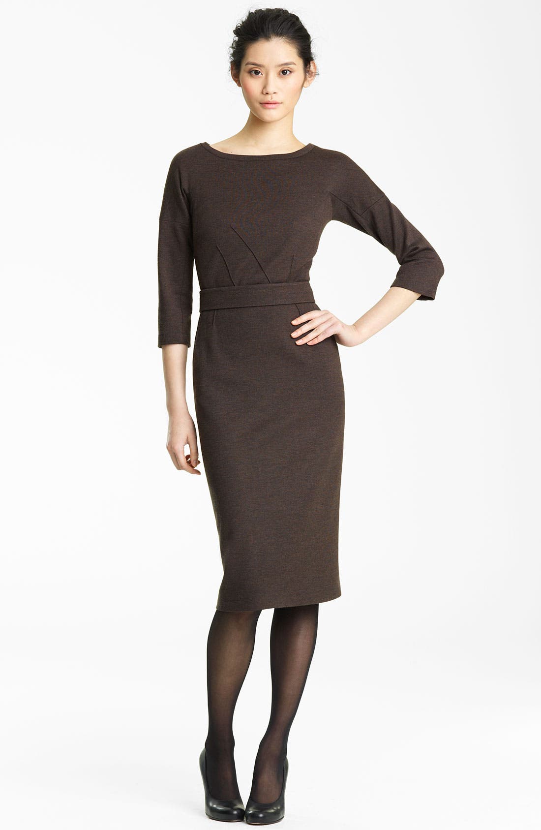 Lida Baday Double Knit Wool Dress Nordstrom