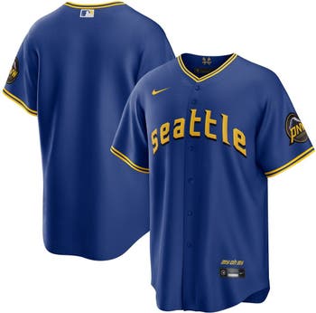 Nike Men's Nike Royal Seattle Mariners 2023 City Connect Replica Jersey