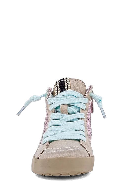 SHUSHOP SHUSHOP KIDS' ROONY HIGH TOP SNEAKER