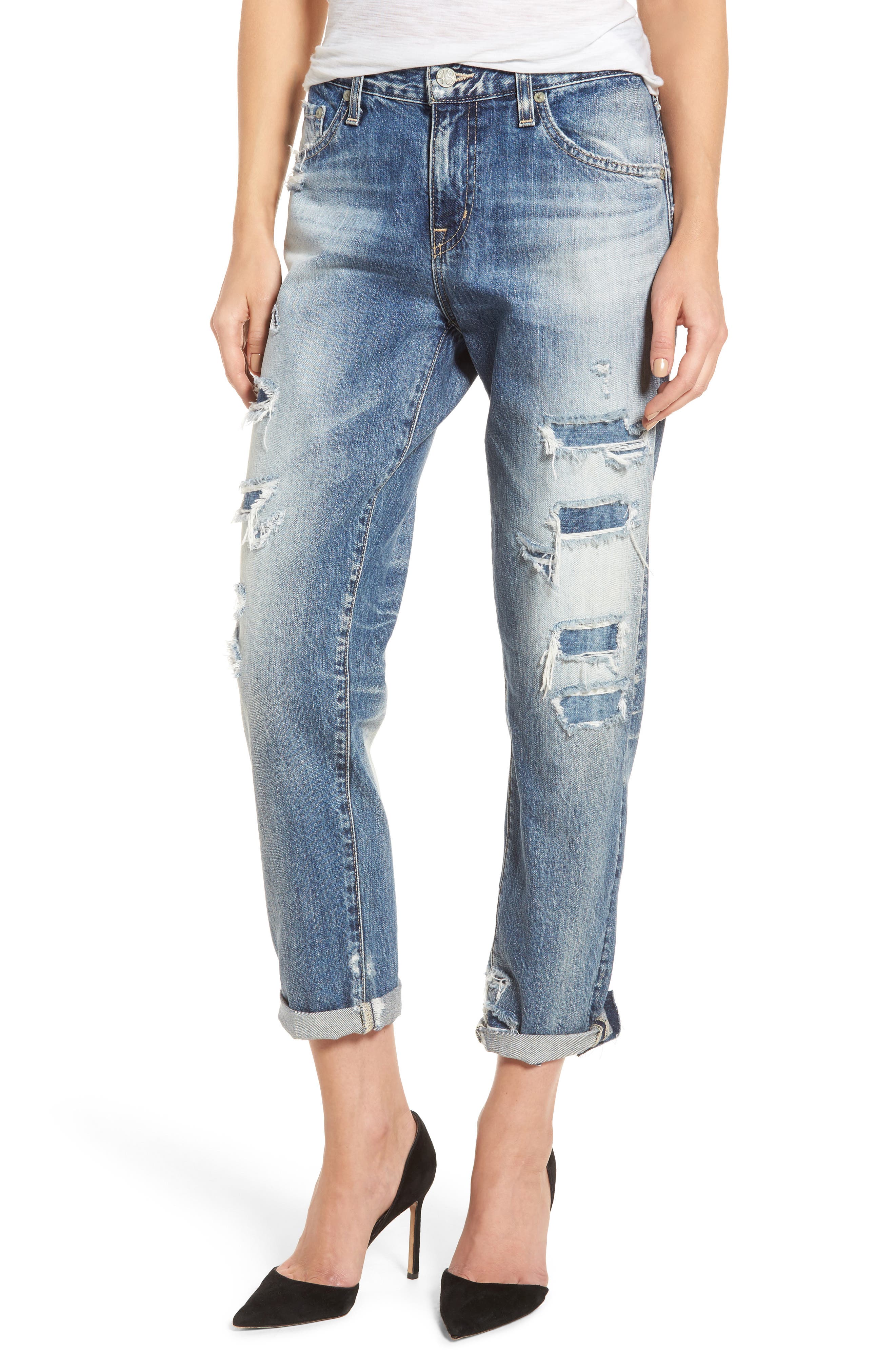 ag ex boyfriend slouchy slim jeans