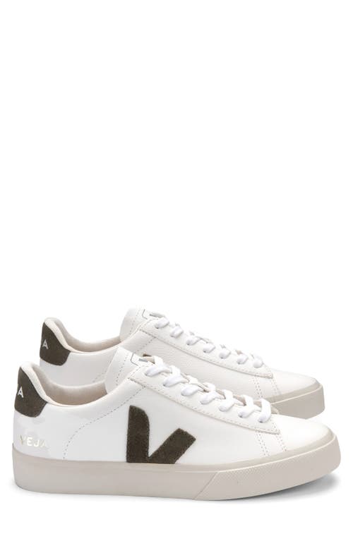 Shop Veja Campo Sneaker In Extra White/khaki