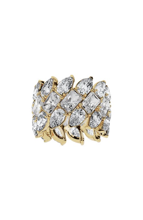 Jennifer Fisher 18K Gold Mixed Cut Lab Created Diamond Eternity Ring - 18.92 ctw in 18K Yellow Gold at Nordstrom, Size 7