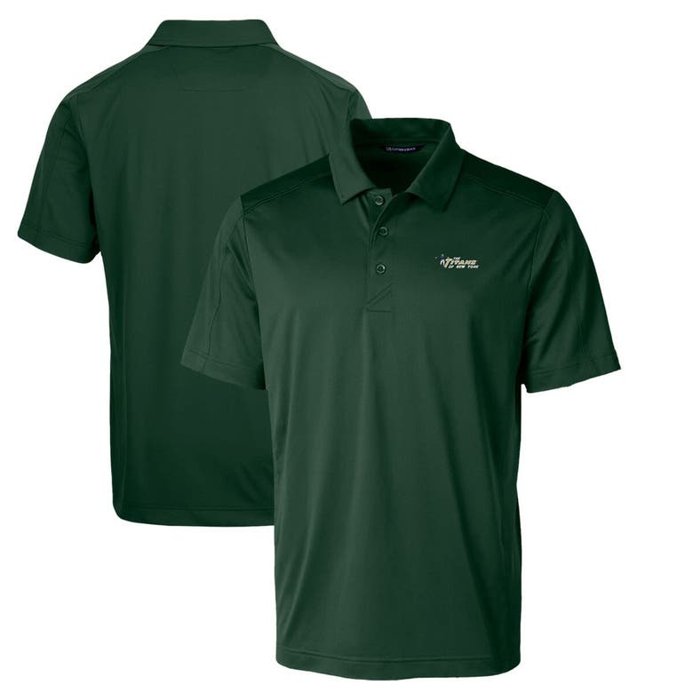 Shop Cutter & Buck Green New York Jets Throwback Logo Prospect Textured Stretch Polo