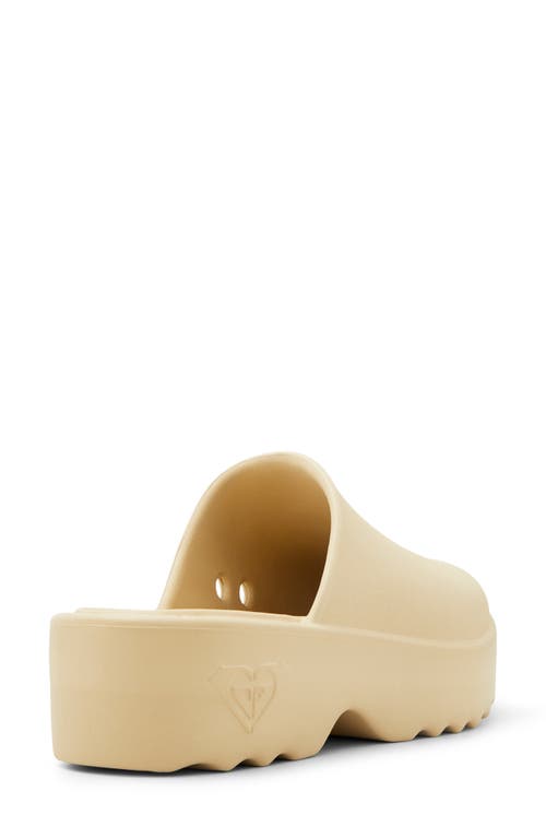 Shop Roxy Maddy Platform Clog In Parchment