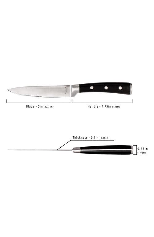 Berghoff Classico 12-piece Steakhouse Knife Set In Black