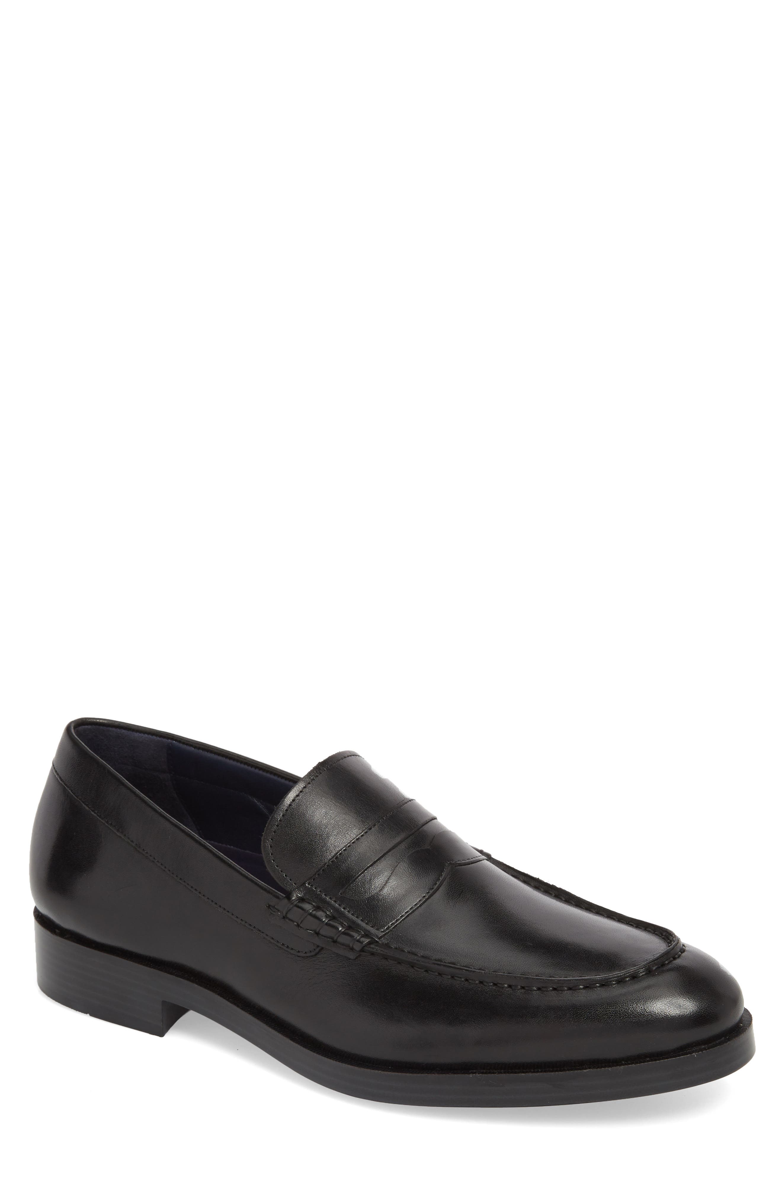 cole haan loafers black